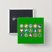 Öko Symbole Button (Vorne & Hinten)