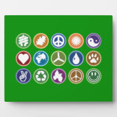 Öko Symbole Fotoplatte (Vorderseite)