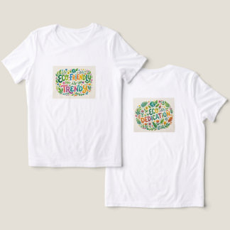 Öko T-Shirt – Nachhaltig & Lebendiges Flo Tri-Blend Shirt