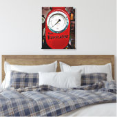 Öko Tireflektor-Luftmesser Leinwanddruck (Insitu (Schlafzimmer))