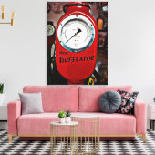 Öko Tireflektor-Luftmesser Leinwanddruck (Insitu (Wohnzimmer))