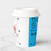 Öko wiederverwendbarer Papierbecher mit Lid-Perfec (Rechts)