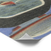 Okoboji-See, Iowa - Große Buchstabenszenen Poster (Ecke)