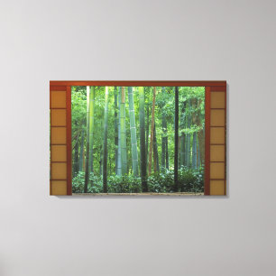 Okochi Sanso, Arashiyama, Kyoto, Japan 3 Leinwanddruck