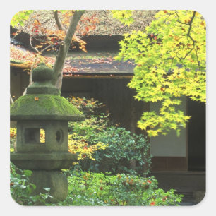 Okochi Sanso, Arashiyama, Kyoto, Japan 4 Quadratischer Aufkleber