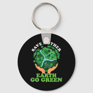 Ökofreundliche Ökologin Storage Mother Earth Go Gr Schlüsselanhänger
