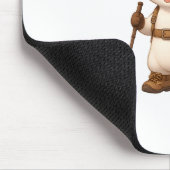 Okojo Adventure Mouse Pad – Kawaii Japanese Stoat Mousepad (Ecke)