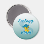 Ökologie-Chick #3 Magnet (Vorderseite/Rückseite)