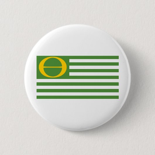 Ökologie-Flagge Button (Vorderseite)