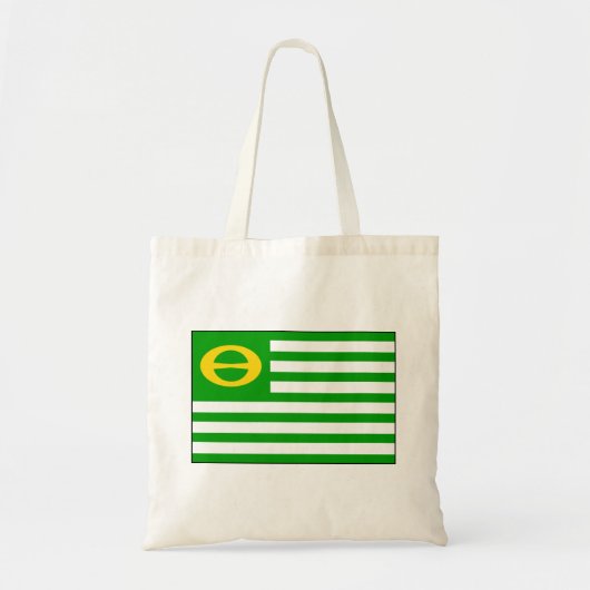 Ökologie-Flagge Tragetasche (Vorne)
