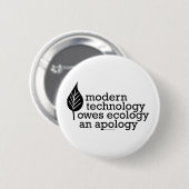 Ökologie / Technologieangebot Button (Vorne & Hinten)