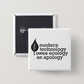 Ökologie / Technologieangebot Button (Vorne & Hinten)