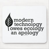 Ökologie / Technologieangebot Mousepad (Vorne)