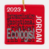 Ökologin Extraordinaire CUSTOM Keramikornament (Vorderseite)