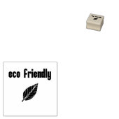 Ökologisch: Bewusstsein der Verbraucher, grüne Ini Gummistempel (Stempel)