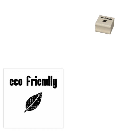 Ökologisch: Bewusstsein der Verbraucher, grüne Ini Gummistempel (Stempel)