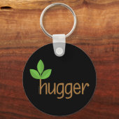 Ökologisch Tree Hugger Schlüsselanhänger (Vorderseite)