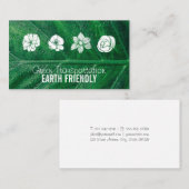 Ökologisch | Verkehr | Horizontal | Außenbereich Visitenkarte (Vorne/Hinten)