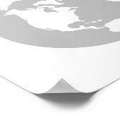 Ökologisch: Verringerung der Umweltauswirkungen Poster (Ecke)