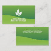 Ökologisch Visitenkarte (Vorne/Hinten)