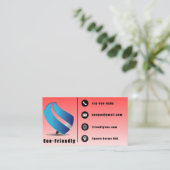 Ökologisch Visitenkarte (Stehend Vorderseite)