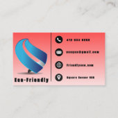 Ökologisch Visitenkarte (Vorderseite)