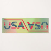 Ökologische ästhetische Yoga Mat Yogamatte (Vorderseite (Horizontal))