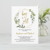 Ökologische Gender-Einladung Einladung (Stehend Vorderseite)