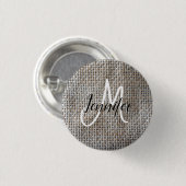 Ökologische graue Wolle für gutes Aussehen Baumwol Button (Vorne & Hinten)