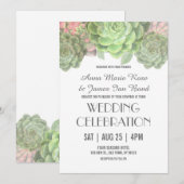 Ökologische Hochzeitseinladungen Einladung (Vorne/Hinten)