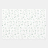 Ökologische Papierblätter Geschenkpapier Set (Vorderseite 2)