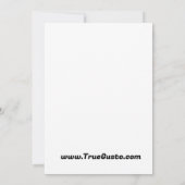 Ökologische Party Einladung (Rückseite)