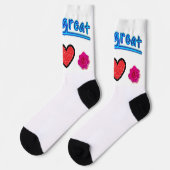 Ökologische Socken (Linkes Detail)