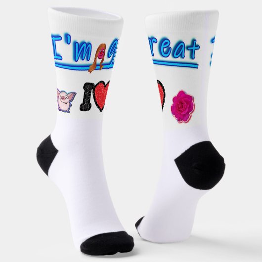 Ökologische Socken (Gewinkelt)