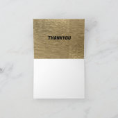 Ökologische Thankyou-Card Dankeskarte (Innenseite)