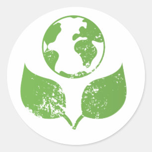 Ökologischer Aufkleber