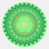 Ökologischer Aufkleber (Vorderseite)