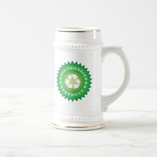 Ökologischer Aufkleber Bierglas (Rechts)