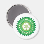 Ökologischer Aufkleber Magnet (Vorderseite/Rückseite)