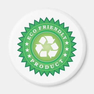 Ökologischer Aufkleber Magnet