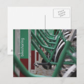 Ökologischer Nahverkehr Postkarte (Vorne/Hinten)