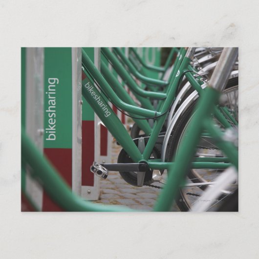 Ökologischer Nahverkehr Postkarte (Vorderseite)