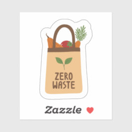 Ökologischer Vinyl-Aufkleber ohne Abfälle Aufkleber