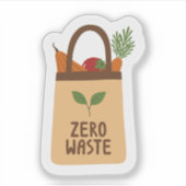 Ökologischer Vinyl-Aufkleber ohne Abfälle Aufkleber (Vorderseite)