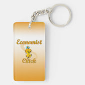 Ökonom Chick Schlüsselanhänger (Rückseite)