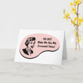 Ökonom-Stimme Karte (Gelbe Blume)