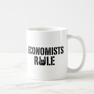 Ökonomen regieren kaffeetasse
