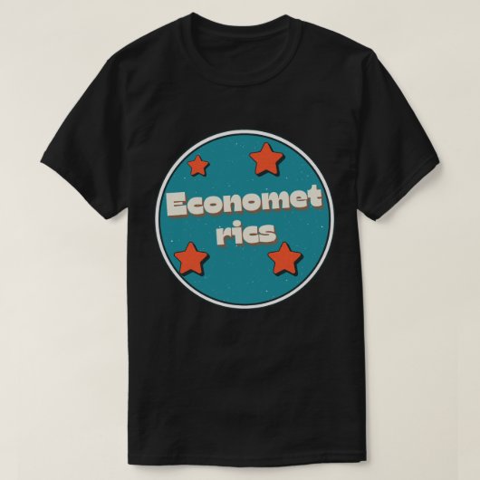 Ökonometrie T-Shirt (Design vorne)