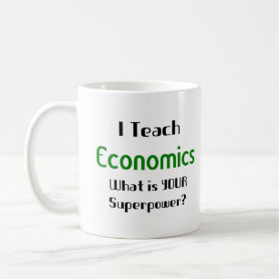 Ökonomie lehren kaffeetasse