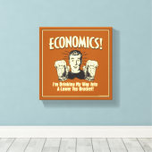 Ökonomie: Niedrigsteuersatz Leinwanddruck (Insitu (Holzboden))